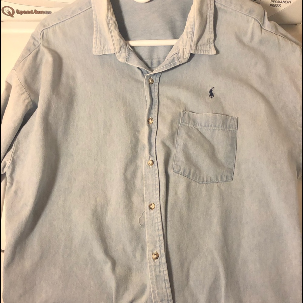 Polo jean ls shirt vintage 10/10 condition